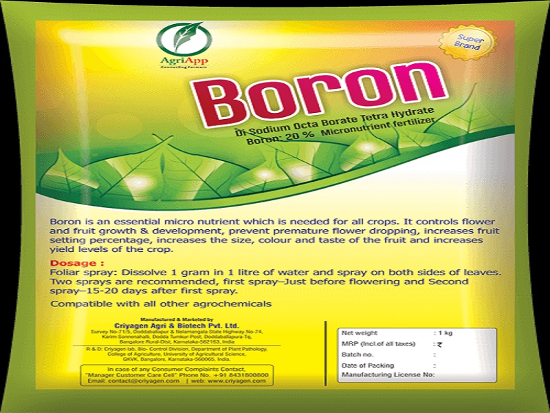 boron fertilizer