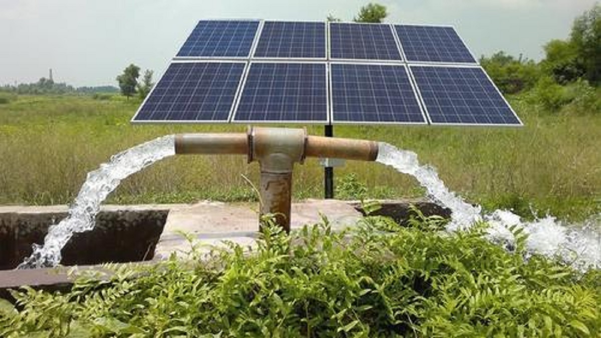 central goverment give 90 percent  subsidy for solar agri pump installment