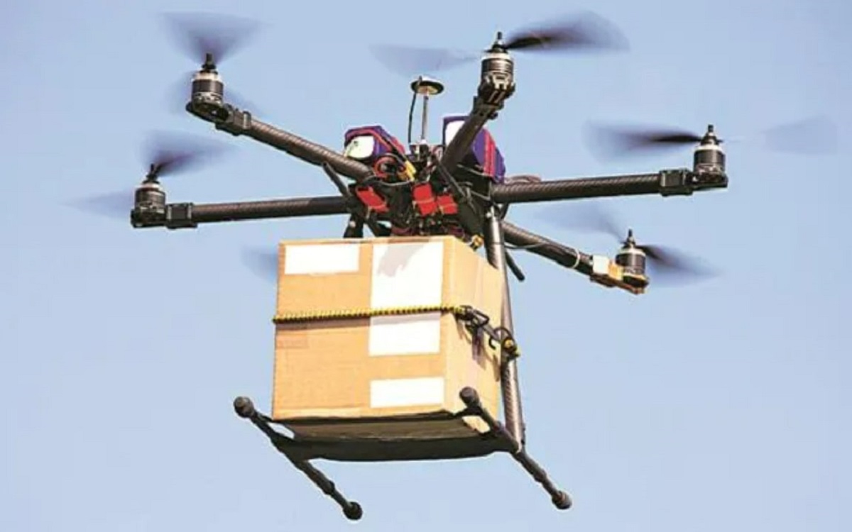 Now delivery goods drones