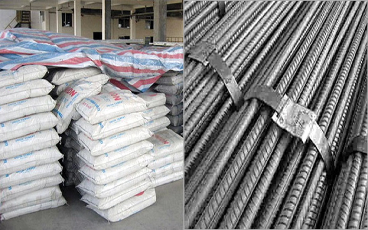steel cement prices come down