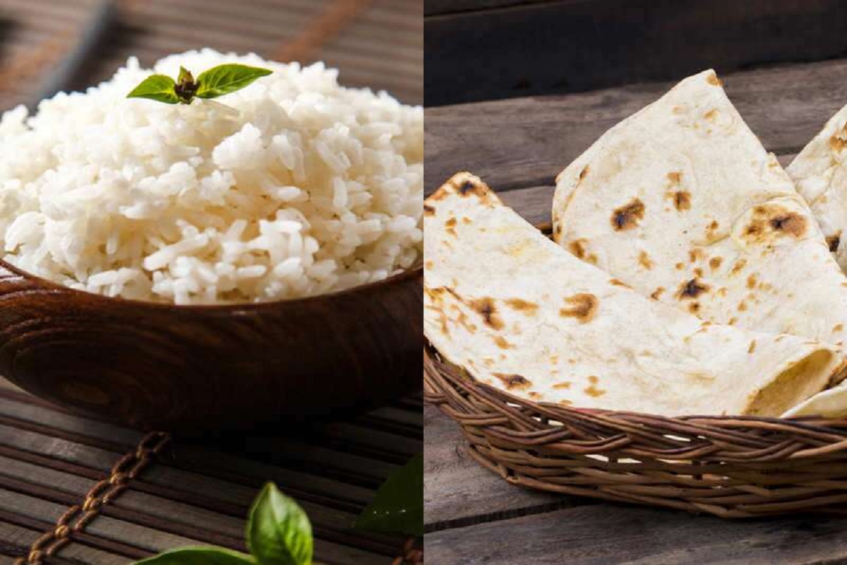 chapati and rice