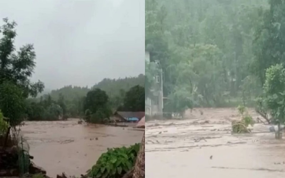 village was swept away before our eyes