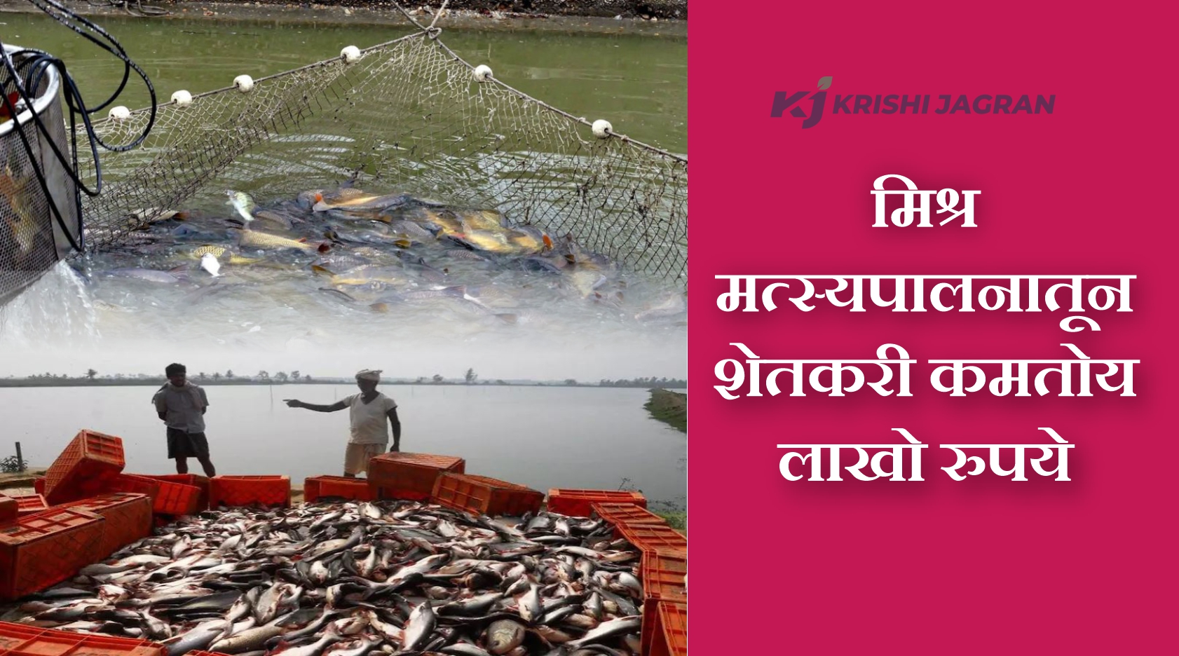 Invented mixed fisheries technique Farmers getting income lakhs