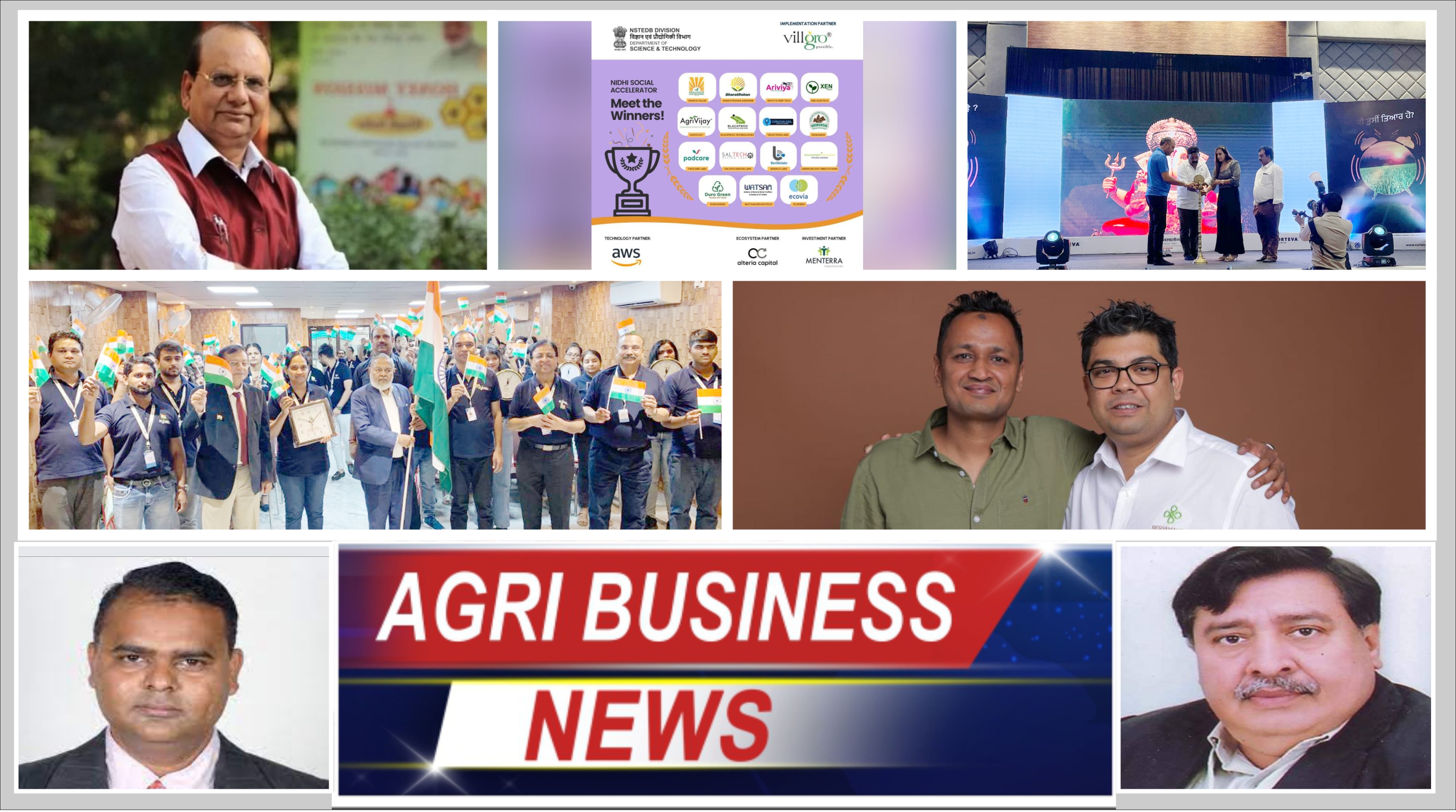 Dhanuka Group | ICRISAT | HAFED | Corteva | AgriVijay | Gram Unnati | ReshaMandi | Agribusiness News