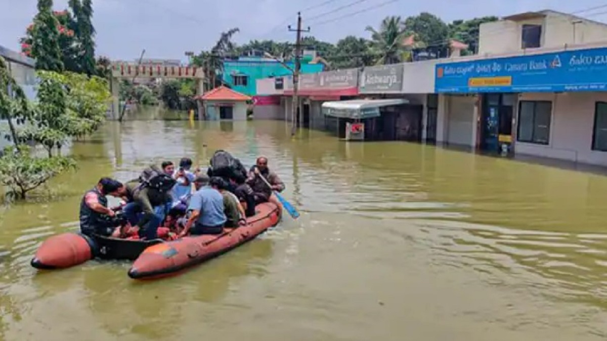 banglore city heavy rain