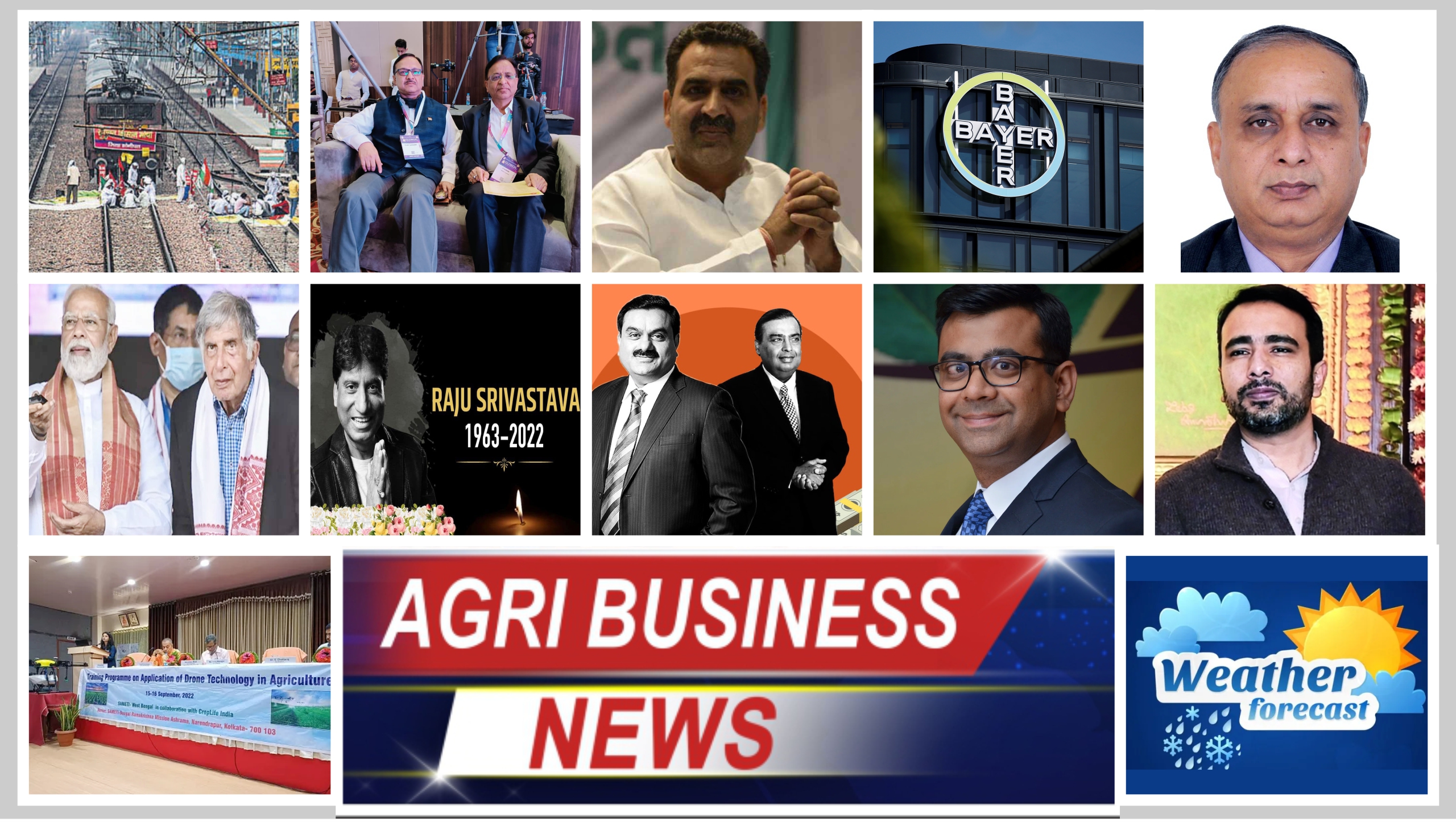 Ratan Tata | Adani Overtakes Ambani | Lumpy Skin Disease | Raju Srivastava | Farmers Stop Trains For Three Hours