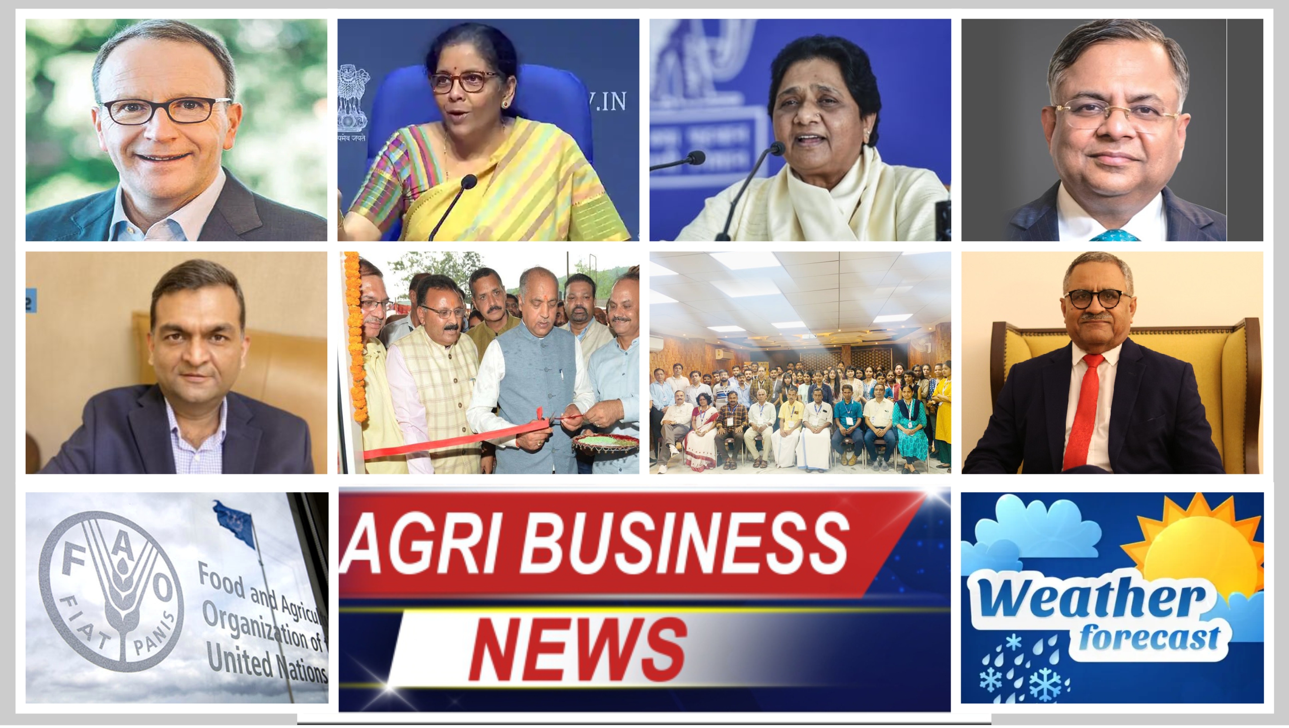 Nestle | BSP Supremo Mayawati|Tata Group| Sacred River Agri Technologies | FAO