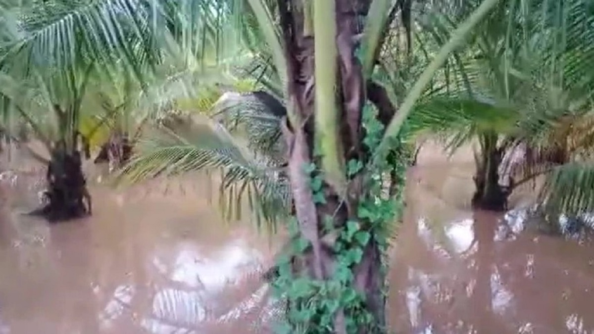 Heavy rain in Baramati