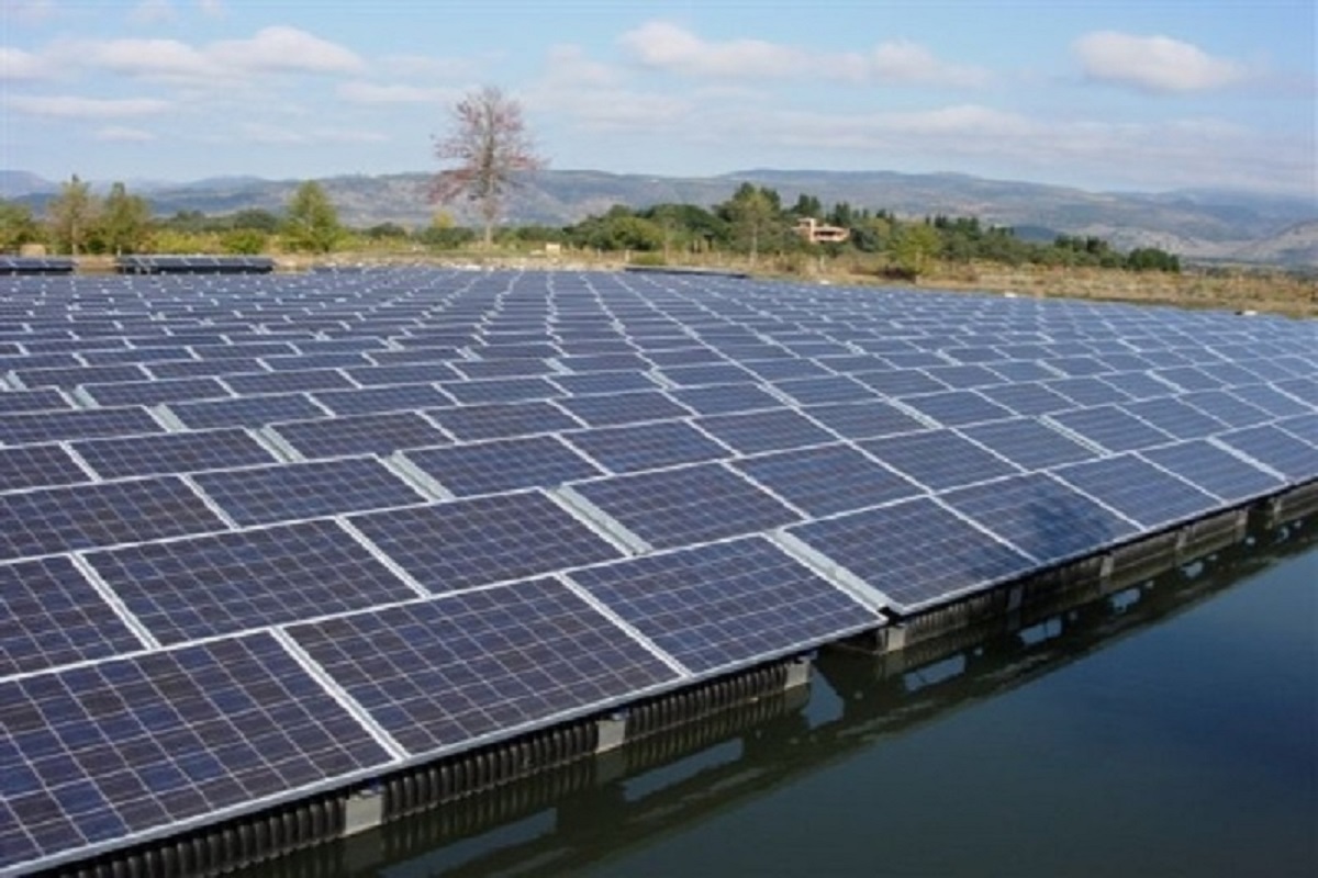 floating solar project in irai dam