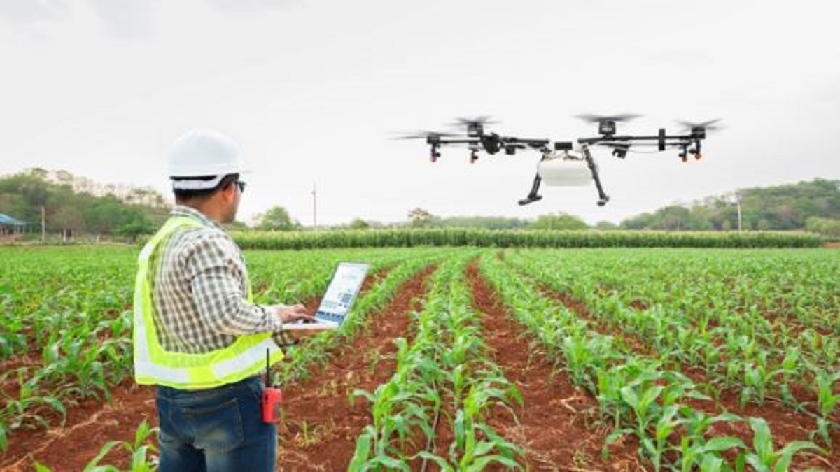 drones farming