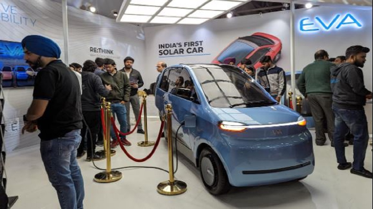 India's first electric solar car