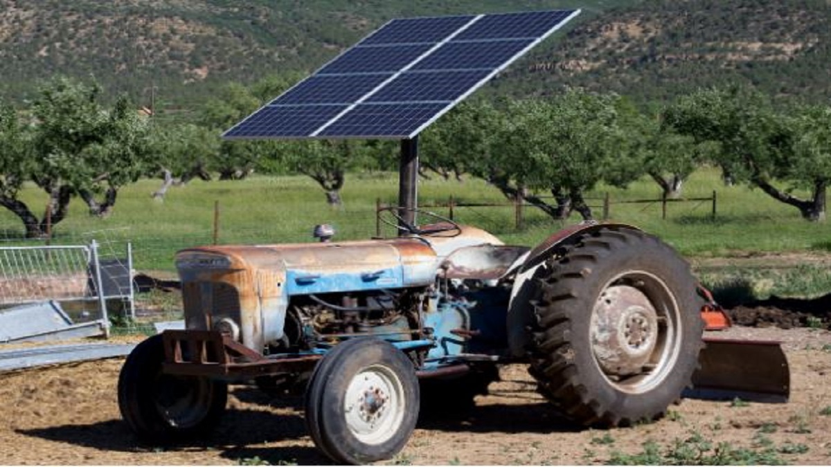 solar powered tractors