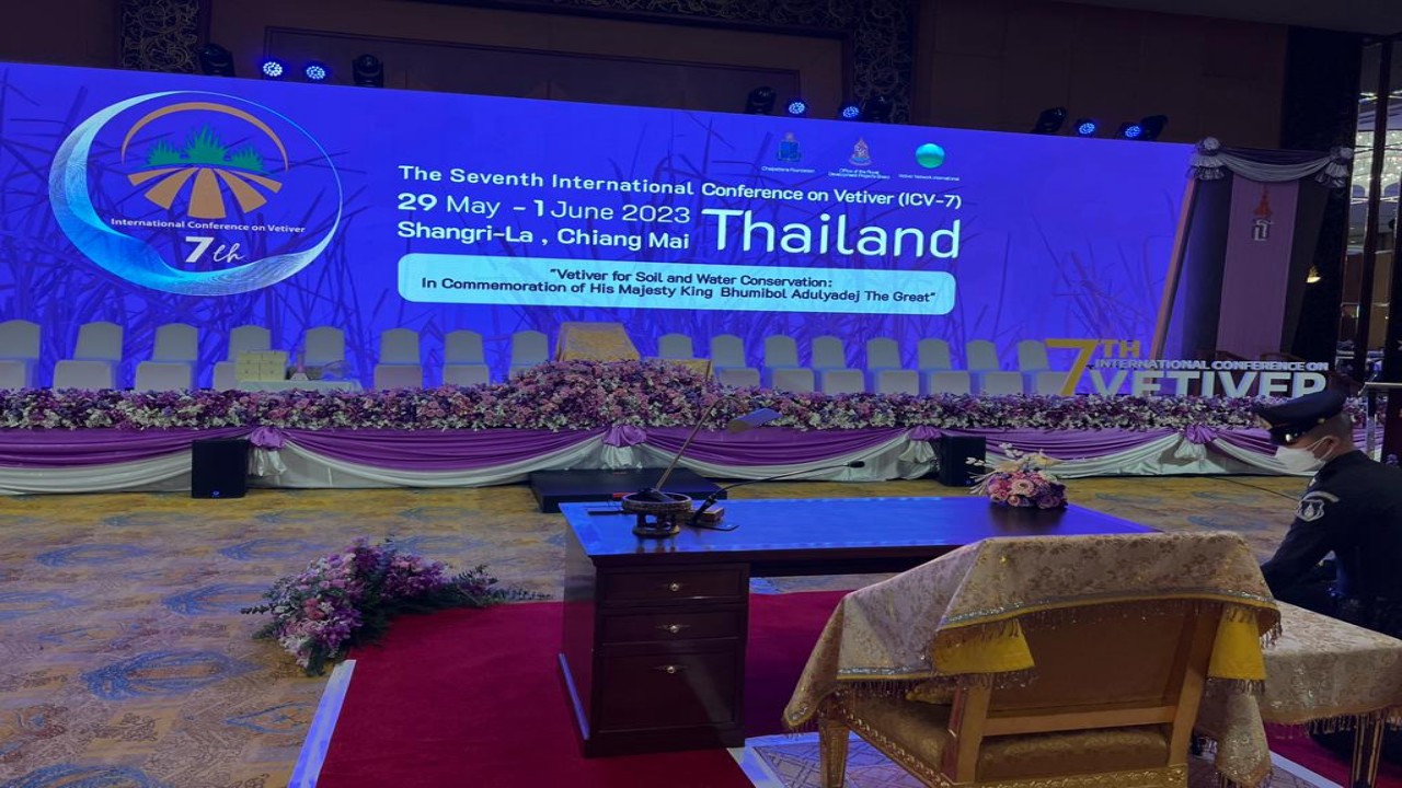 7th Vetiver International Conference in Thailand