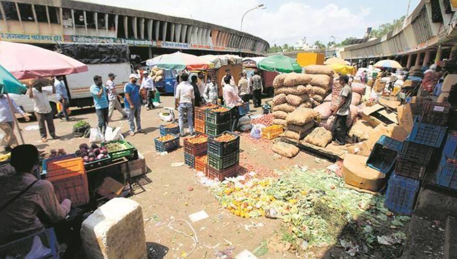 sale of vegetables in Gultekdi market is closed (image google)