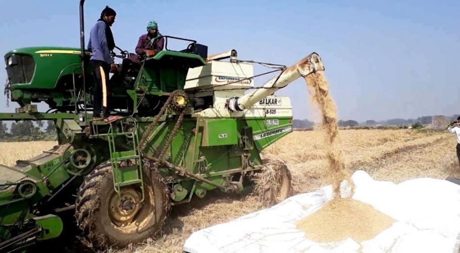 subsidy on harvester machines (image google)