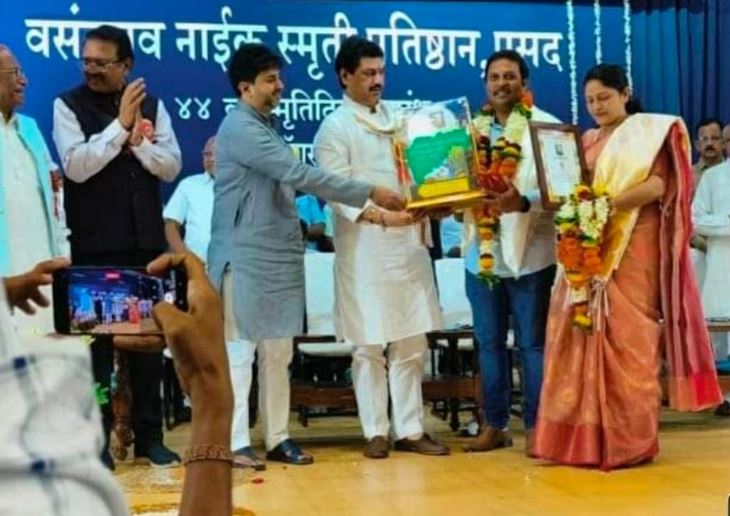 Agriculture Gaurav Award to Kapil Jachak