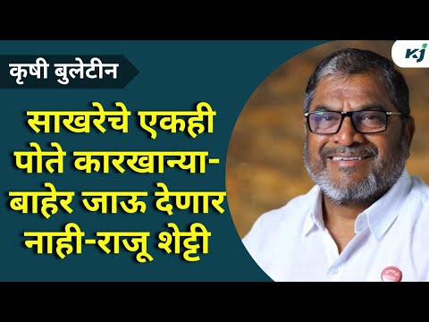 Maharashtra News : आजपासून साखरेचे एकही पोते कारखान्याबाहेर जाऊ देणार नाही:राजू शेट्टींचा इशारा|News