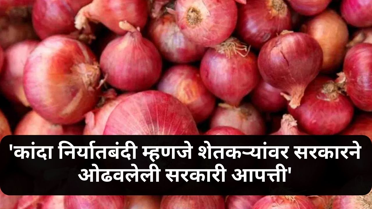 Onion export ban