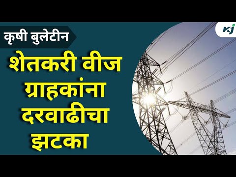 Electricity Price:वीज ग्राहकांना दरवाढीचा झटका Electricity Price Hike | Fruit Crop Insurance | News