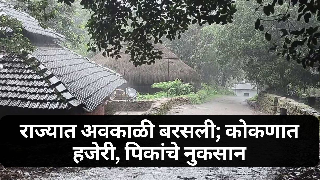 Maharashtra Rain Alert News